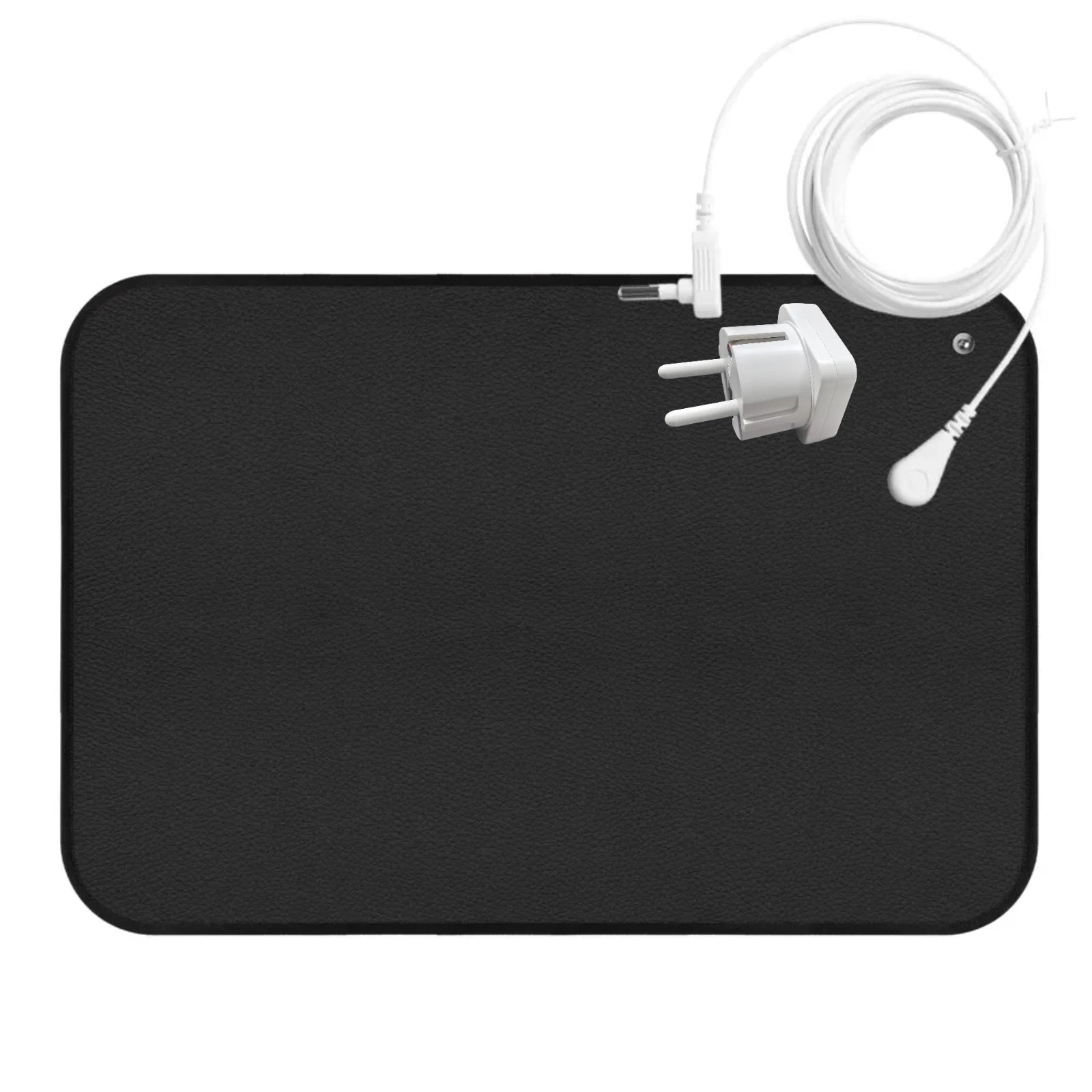 Grounding Mat for Sleep Energy Pain Relief Inflammation Balance Wellness Earth Connected Therapy for Grounding Conductive Rug Good Vibrations
