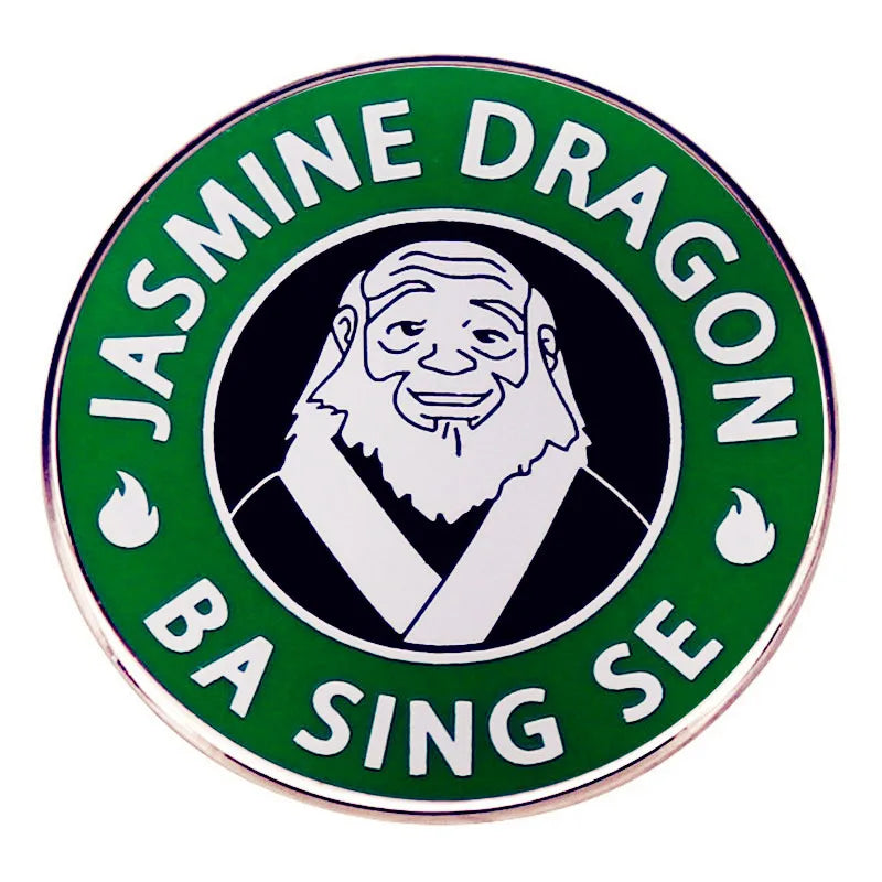 AVATAR The Last Airbender Enamel Pins Tui and La Appa Aang Metal Brooch Badge Fashion Jewellery Backpack Accessory Gifts Good Vibrations