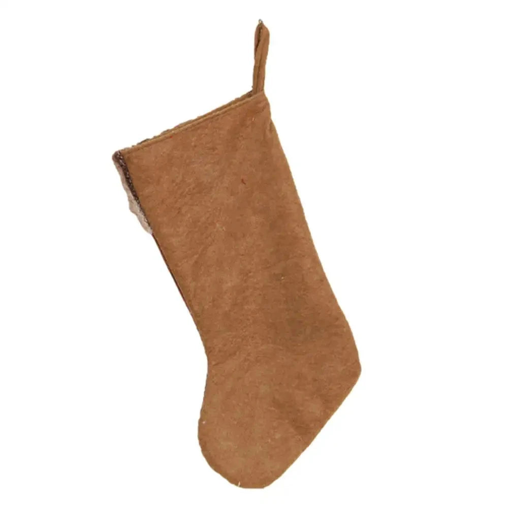 Christmas Stocking With Colorful Lights 18.11 Inches Cartoon Christmas Stocking Tree Ornaments Decoeative Stocking Pendants Good Vibrations