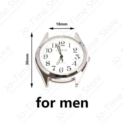 2035 Movement Waterproof Digital Watch Large Display DIY No Band Needed Shock Resistant Timepiece for Active Lifestyles Good Vibrations
