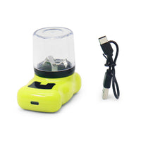 1pc, Electric Grinder, Spice Grinder, Grinding Machine, Herb Grinder, Spice Crusher, Kitchen Supplies, With Digital display, Typ Good Vibrations