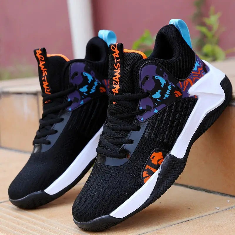 Sneakers Men Casual Shoes Sport  Man Autumn NewDurable Shock Absorbing Elastic Shoes Fashion Sport Running Shoes Basketball Shoe Good Vibrations