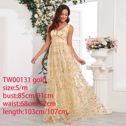 XUCTHHC Big Discount Clearance Brand Lowest Price No Returns Accepted Evening Dresses Long Birthday Party Dress Wedding Dress Good Vibrations
