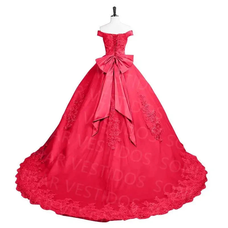 SONHAR VESTIDOS 15 yera old dress 15 Quinceanera Dresses 2024 Elegant Party Dress Luxury Lace Prom Gown customized Good Vibrations