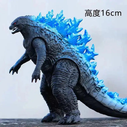 24cm Godzilla King of Monsters Runaway Mechanical Red lotus Planet Godzilla Action Figure Collection Model Toy Kid Birthday Gift Good Vibrations