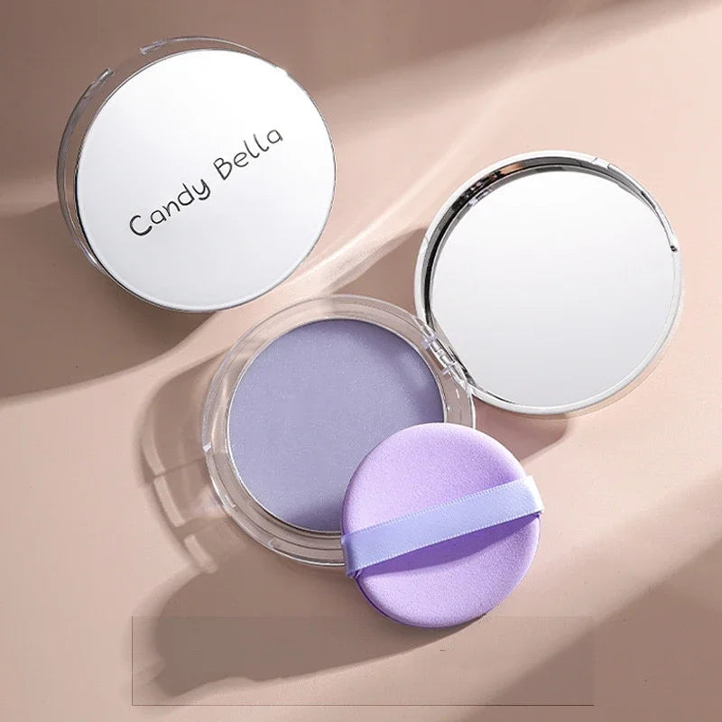 1PC Candy Bella Violet Cream To Powder Skin-friendly Skin Natural Face Long Lasting Oil-controlling Contouring Powder Cosmetics Good Vibrations