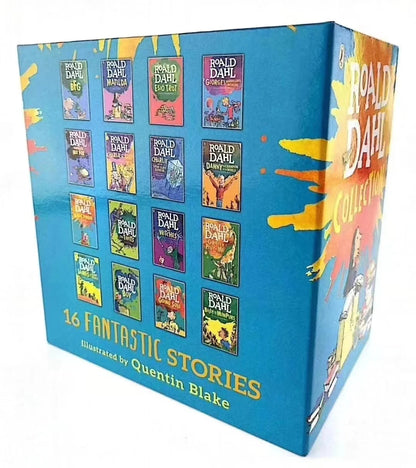 20 Books/Set Roald Dahl Collection Children's Literature English Picture Novel Story Book Set Early Educaction Reading for Kid Good Vibrations