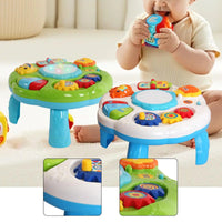 Baby Activity Table Educational Toy Early Development with Light Interactive Good Vibrations