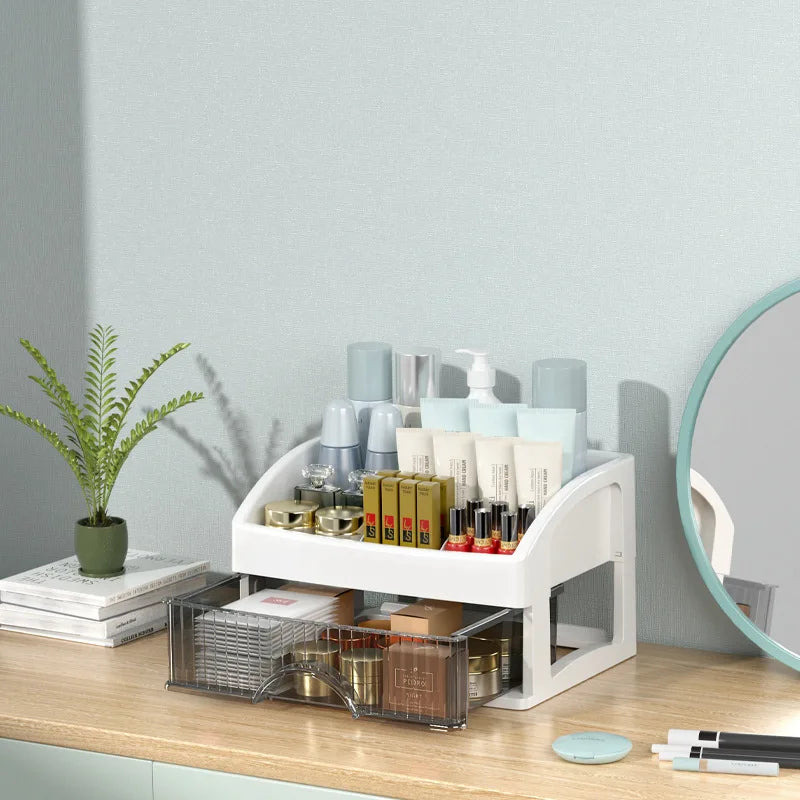 Make Up Large Capacity Organiser Drawer Jewelry Makeup Storage Nail Polish Lipstick Skincare Perfume Organizer Makeup Products Good Vibrations