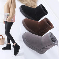 Women Snow Boots Australia Classic  Women Ankle Boots Customized Winter Faux Fur Women Shoes Good Vibrations