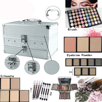 Makeup Set Box Eyeshadow Lip Blush Nail Polish Eyebrow Pencil Multi-functional Palette Christmas Wedding Birthday Gifts Cosmetic Good Vibrations