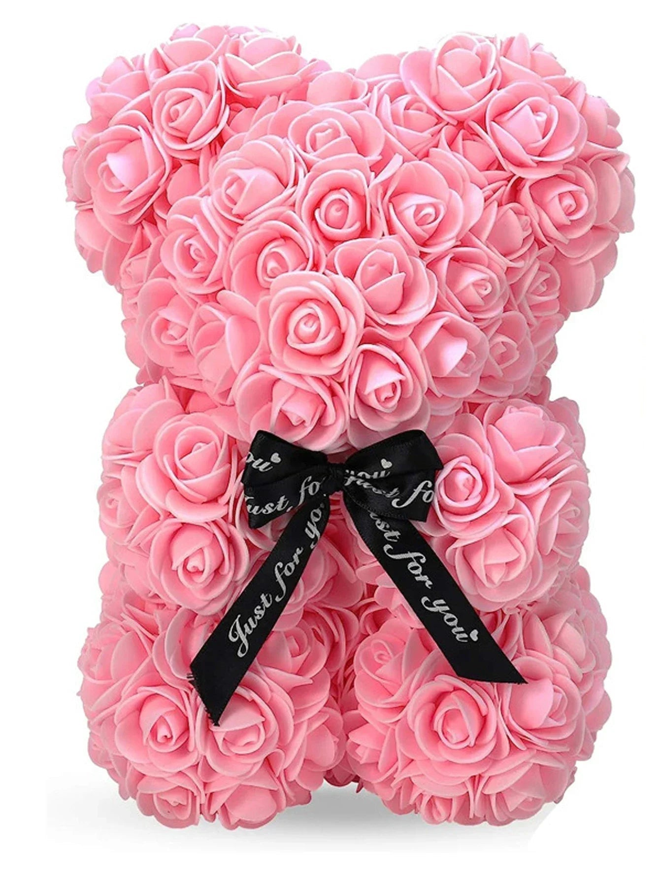 Rose Teddy Bear Artificial Flower Anniversary Valentines Day Birthday Gift Mothers Day Mom Gifts Girlfriend Birthday Gifts Women Good Vibrations
