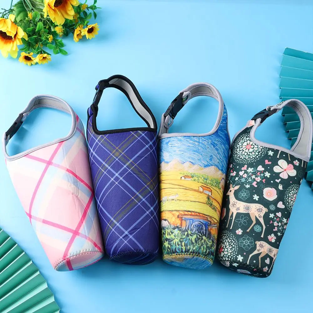 Fashion Accessories Carrier Tote Bag Portable Tumbler Mug Holder Beverage Bag Water Bottle Bag Cup Sleeve Good Vibrations Adult Super Store