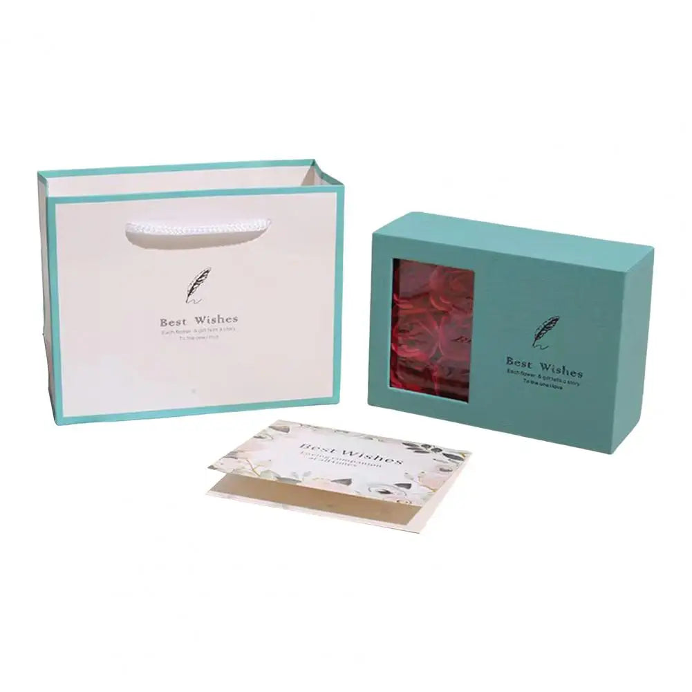 Romantic Rose Set Eternal Roses Gift Box Preserved Flowers Jewelry Box Handcrafted Rose Soap Flowers For Valentine's Day Good Vibrations