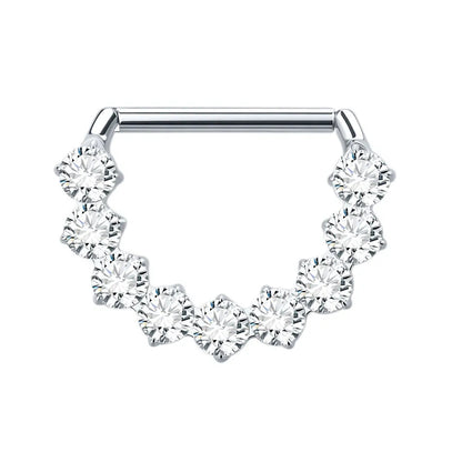 1Pc G23 Titanium Nipple Ring Women Girl Barbell Nipples Piercing Body Shield Jewelry Breast Accessories Good Vibrations