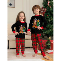2025 Christmas Outfit Pajamas Family Matching Adult Kids News Xmas Pyjamas Clothes Set Baby Rompers Casual Sleepwear Family Look Good Vibrations