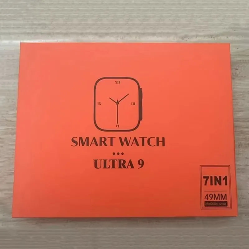 7 Watch Straps New Watch10 Ultra 3 Smartwatch 2.2HD Amoled Circular Screen ECG Monitoring Reloj Inteligente Wristwatch Good Vibrations