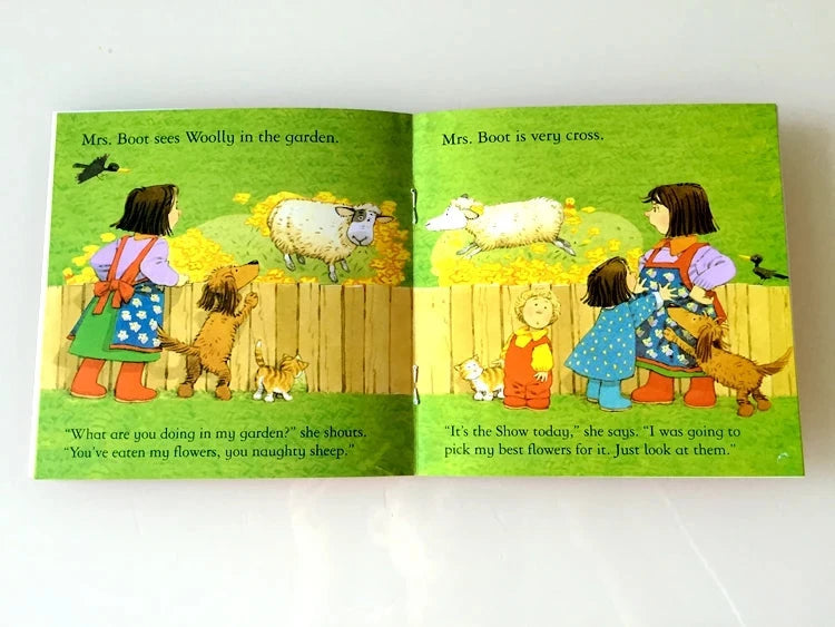 20Books/set 15X15Cm Kids Usborne Picture Books for Children Baby Famous Story English Child Book Educativo Infantil Good Vibrations