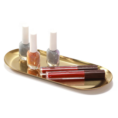 2/3 Pack Qtip Holder Bathroom Set with Golden Tray Organizer Acrylic Plastic Apothecary Jars Qtip Dispenser Canister with Lid Good Vibrations