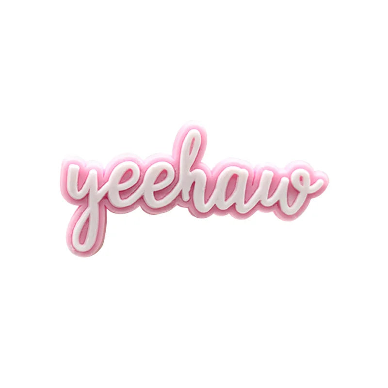 1/11pcs Cowboy Cowgirls Style Shoe Charms for Women Girls, Cactus Shoe Charms Decorations Accessories Pins for Kids,Clog Buckles Good Vibrations