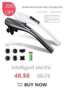 Bicycle seat look-alike massager for men and women with interchangeable massage heads and electric functionality.