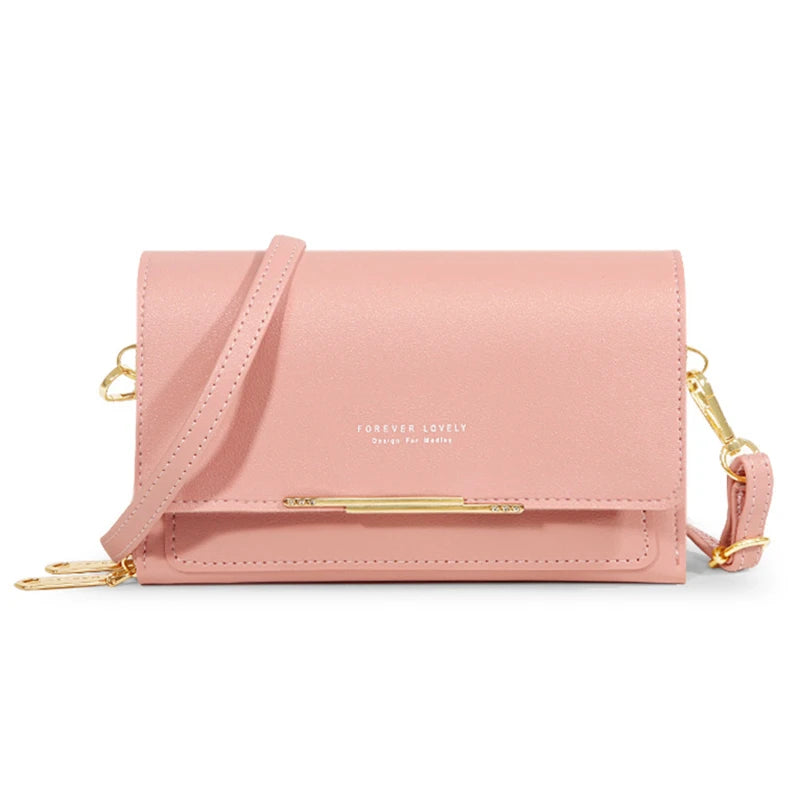 Women's Wallet Korean Handbag Multi Card Large Capacity Casual Shoulder Bag Mobile Phone Packet Fashion New Style Good Vibrations