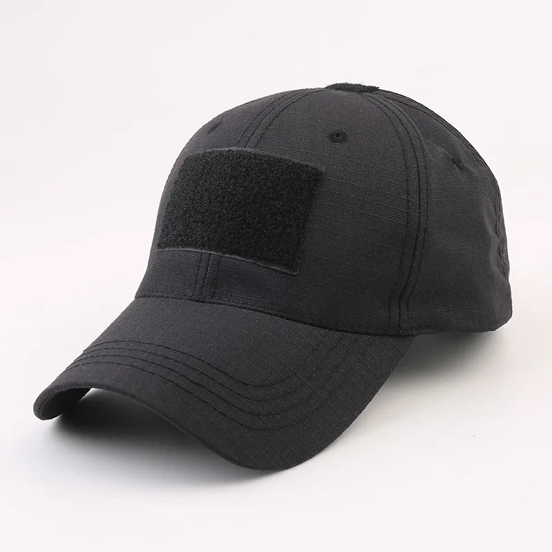 Outdoor camouflage hat Baseball hat Hunting hat Sports hat Bicycle hat Men Women Adult hat Duck tongue hat with curved brim Good Vibrations