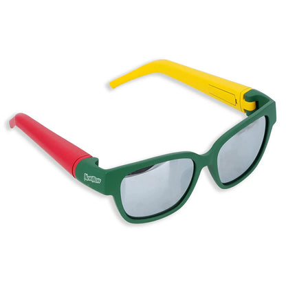 Fashion Sunglasses with Hidden Horn Tube Storage Removable Glasses Holder Rolling Paper Smoking Accessories Good Vibrations Adult Super Store