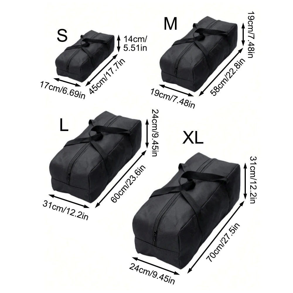 Large Storage Bag Storage Bag Oxford Cloth Storage Tool Storage Bag Outdoor Supplies Storage Bag Tent Storage Bag Good Vibrations