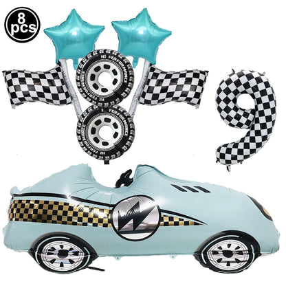 Two Fast Theme Disposable Tablecloth Racing Car Birthday Party Supplies Kids 2nd Birthday Party Decorations Good Vibrations