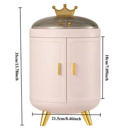 Jewelry Box Organizer Rings Storage Box Earring Necklace Display Desktop Organizer Jewelry Showcase Gifts for Woman Good Vibrations