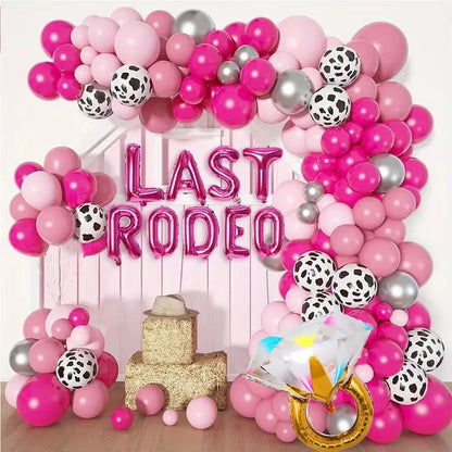 134pcs Wedding Themed Balloon Set for Proposals and Wedding Occasions, Birthdays, Bachelorette Parties, Anniversaries and More Good Vibrations