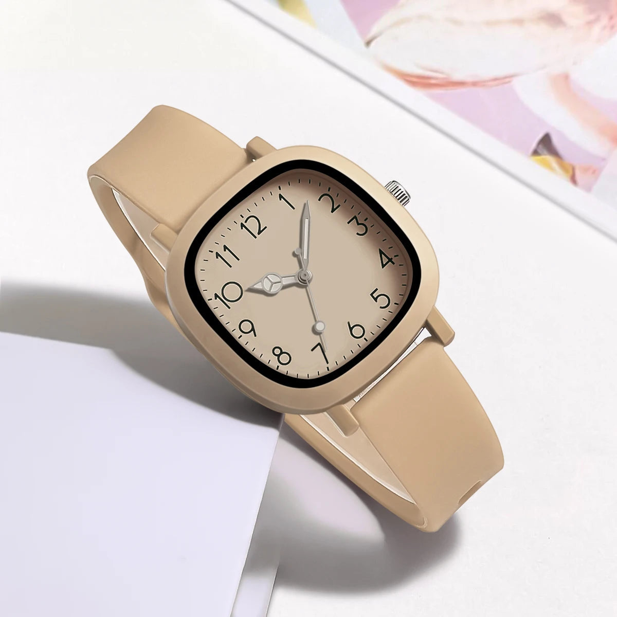 Fashion Women Watch Silicone Quartz Wristwatches For Women Clock Christmas Gift Valentine's Day Ladies Watches Reloj Mujer Good Vibrations Adult Super Store