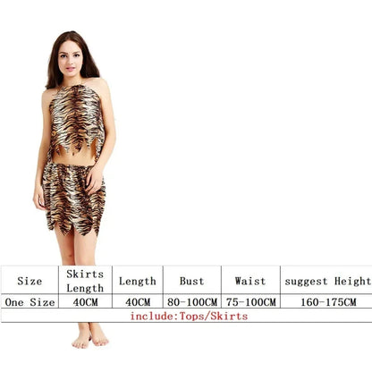 leopard savage caveman croods flintstones primitive sexy indian clothing costume carnival halloween costumes for men adult fancy Good Vibrations
