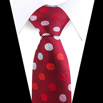 Elegant Ties For Men Fashion Item Necktie High Quality Classic Men Tie Suit Accessories Wedding Gifts Business Party Wholesale Good Vibrations