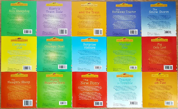 20 Books Storybooks  English Kids Usborne Picture Livros Children Baby Famous  Farmyard Tales Eary Education Libros Comics Art Good Vibrations