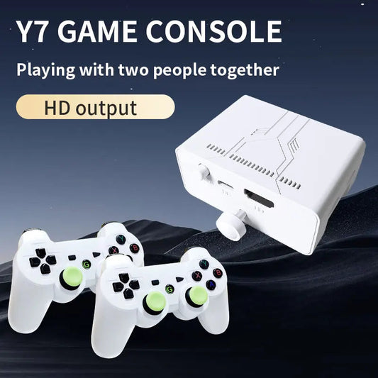 Coopreme Y7 Super TV Game Box HD Output Joystick Dual Controller Fighting Home X7 Game Console PSP 10000+ Gaming Good Vibrations