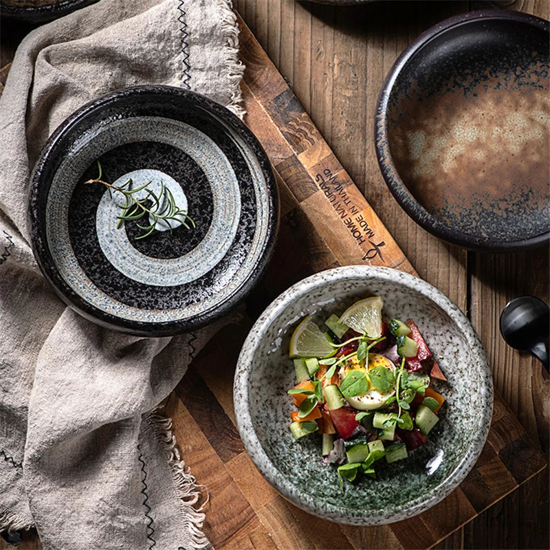 14cm hot sell Creative retro ceramic sushi dishes tray Sauce Chili pepper snacks small dishes gold plates set dinner dishes sets Good Vibrations