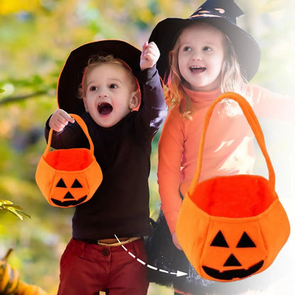 Halloween Adult Pumpkin Costume Set - Pumpkin Clothes Headband Pumpkin Tote Bag Glasses and Long-leg Socks Party Supplies Good Vibrations