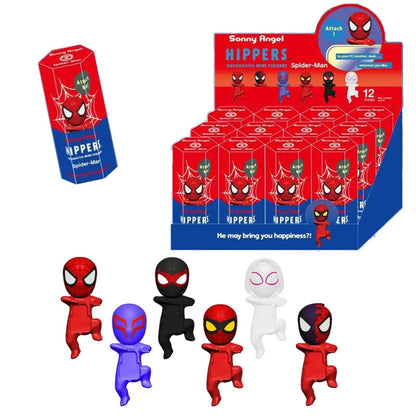 Sonny Angel Blind Box Spider Man Series Anime Figures Dolls Desktop Ornament Birthday Christmas Gift Good Vibrations