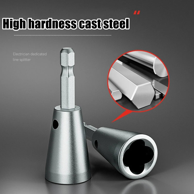 Wire Twisting Tools Handle Electrician Quickly Twister Twister Wire For Power Drill Drivers Twister Twisted Twist Cable Device Good Vibrations