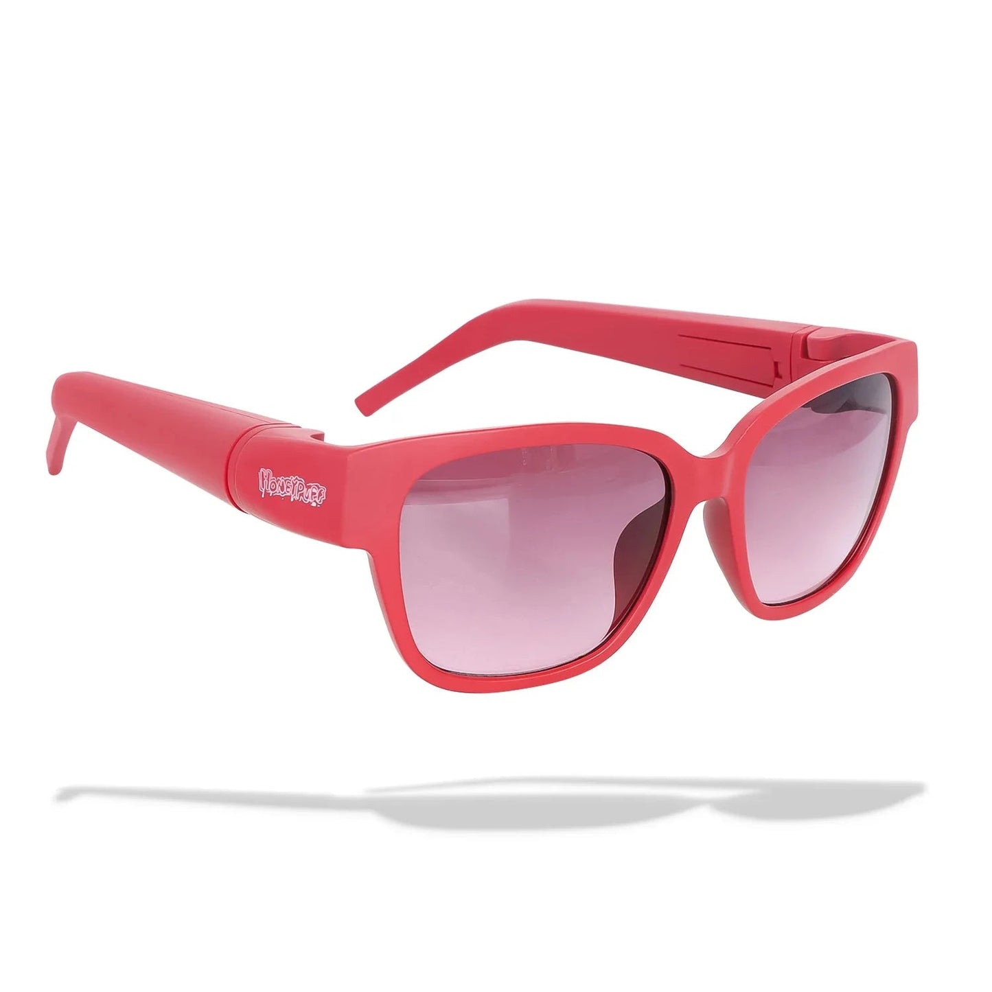 Fashion Sunglasses with Hidden Horn Tube Storage Removable Glasses Holder Rolling Paper Smoking Accessories Good Vibrations Adult Super Store