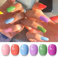 8ml Peel Off Water-Based Nail Polish Red Nails Fast Drying Long-Lasting Nail Art Polish DIY Design No Need Lamp Cure Manicure Good Vibrations