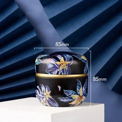 Tea Caddy Tea Box Containers Candle Cans Coffee Candy Snacks Small Tin Mini Portable Storage Boxes Sealed Jars Packaging Teaware Good Vibrations