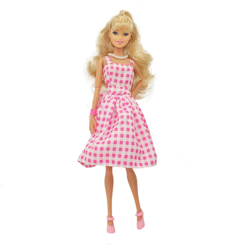 New 30cm Height Female/ Male Doll Couple Doll with Clothes Suit Dress Up Toys for Children Good Vibrations