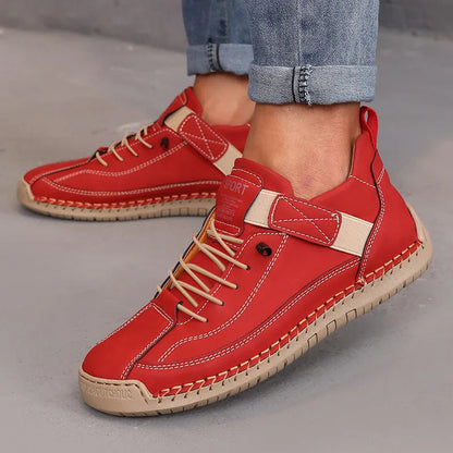 Boots Mid Top for Women British Style Retro Anti Slip Workwear Shoes Handmade Leather Loafers Casual Soft Soled Women Nude Boots Good Vibrations