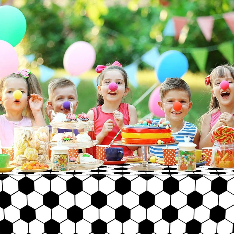 Football Party Disposable Tableware Boys Kids 1st Birthday Party Decorations Sports Soccer Theme Birthday Party Supplies Decor Good Vibrations
