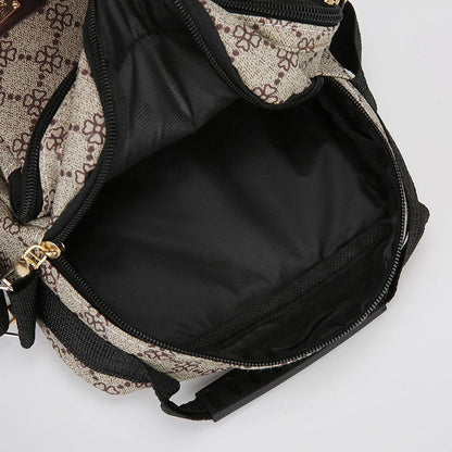 Crossbody Bag Men New Trendy Multi Layer Versatile Shoulder Handbag Casual Business Sling Messenger Bag for Daily Use and Travel Good Vibrations