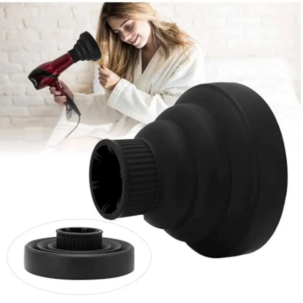 Silicone Hair Styling Tool Accessories Suitable Universal Hair Curl Diffuser Cover Diffuser Disk Hairdryer Curly Drying Blower Good Vibrations