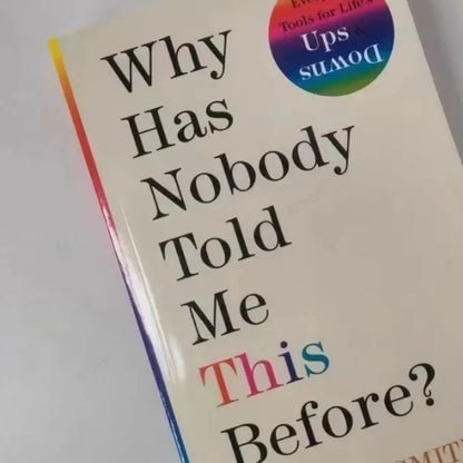 1 Book Why Has Nobody Told Me This Before? By Julie Smith Paperback The NO.1 Bestseller Book books  english books  psicologia Good Vibrations